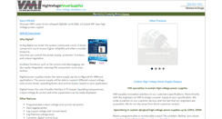 Desktop Screenshot of highvoltagepowersupplies.com